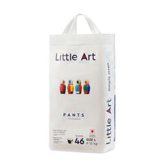 Детские подгузники трусики ультратонкие, размер L на 9-12 кг 2 МЛ Little ART