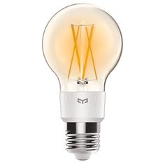 Лампочка Лампа светодиодная филаментная Yeelight E27 6W 2700K золото YLDP12YL