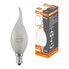 Лампочка Лампа накаливания TDM Electric Е14 60W матовая SQ0332-0024
