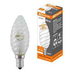Лампочка Лампа накаливания TDM Electric Е14 60W матовая SQ0332-0022