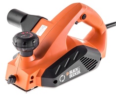 Рубанок электрический Black&Decker KW712-XK, 82мм, 650Вт