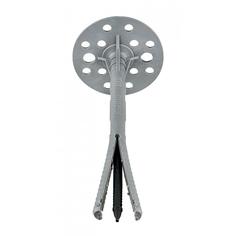 Дюбель для изоляции, 10х160 мм, с пластиковым гвоздем, полипропелен, 250 шт. Tech Krep