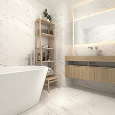 Керамогранит Futuro 30х60 см 1.44 м² цвет белый Cracia Ceramica