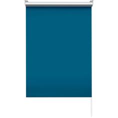 Штора рулонная блэкаут 60x175 см синяя Эскар