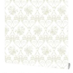 Обои флизелиновые Elysium Клер белые 1.06 м Е80800