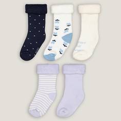 Комплект из пяти пар носков LaRedoute