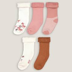 Комплект из пяти пар носков LaRedoute