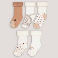 Комплект из пяти пар носков LaRedoute