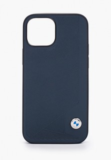 Чехол для iPhone BMW 13 mini, Signature Genuine leather Seat Debossed Hard Navy