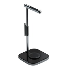 Беспроводное зарядное устройство Satechi Headphone Stand with Wireless Charger, серый