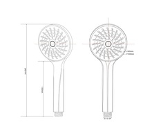 Душевая лейка Esko SSP751 ЕСКО