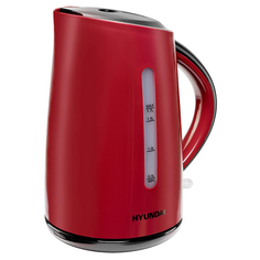 Чайники чайник HYUNDAI HYK-P3024 2200Вт 1,7л пластик красный