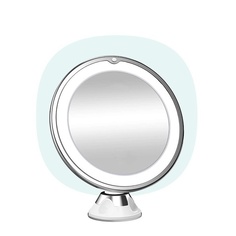 Зеркало косметическое Makeup Mirror с подсветкой, 8" 5X Clevercare