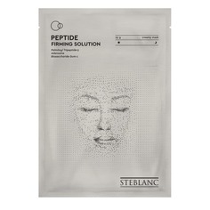 Тканевая крем маска для лица укрепляющая с пептидами Steblanc