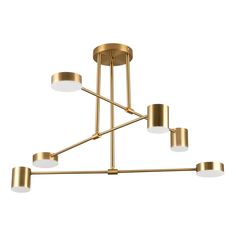 Люстра Потолочная светодиодная люстра Kink Light Мекли 07649-6A,20