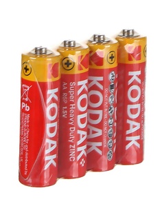 Батарейка AA - Kodak R6/4SH Super Heavy Duty (4 штуки)