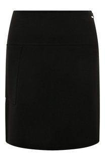 Шерстяная юбка BOSS