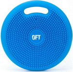 Массажно-балансировочная подушка с ручкой Original FitTools FT-BPDHL BLUE синяя