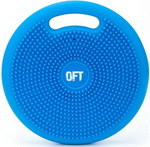 Массажно-балансировочная подушка с ручкой Original FitTools FT-BPDHL BLUE синяя