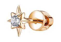 Золотые серьги Vesna jewelry