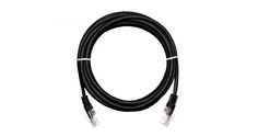 Кабель патч-корд U/UTP 5e кат. 1м Netlan EC-PC4UD55B-BC-PVC-010-BK-10