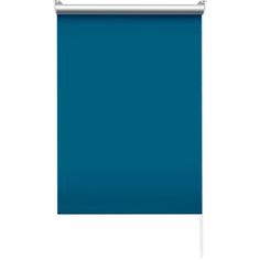 Штора рулонная блэкаут 70x175 см синяя Эскар