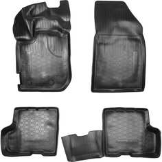 Салонные коврики для Renault Duster II 3D 2021 HJD версия без ящика под сиденьем UNIDEC