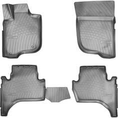 Салонные коврики для Mitsubishi L200 IV 3D 2006-2015\ Fiat Fullback 3D 2016 UNIDEC