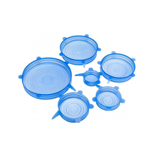 Растягивающиеся силиконовые набор силиконовых крышек для посуды BRADEX