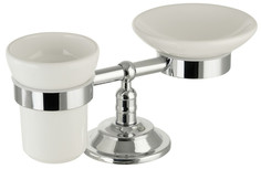 Стакан с мыльницей Migliore Mirella ML.MRL-M067.CR