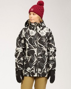 Женская Сноубордическая Куртка Billabong Sula Black Floral
