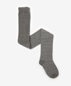 Колготки из хлопка серые Gulliver