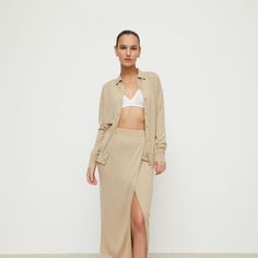 Юбка миди с шелком 12 Storeez