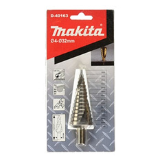 Сверло по металлу Makita HSS-TiN 4-32мм ступенчатое (D-40163)