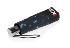 Зонт Isotoner Черная смородин Супер прочный, компактный автоматический IS 09451