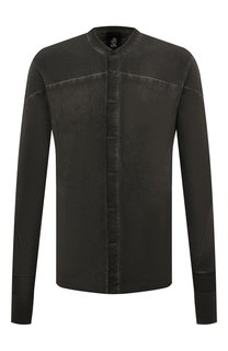 Рубашка из хлопка и льна Thom Krom