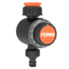 Соединители шланговые таймер для полива FERM WTA1002 механический