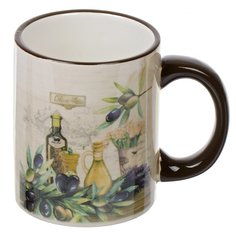 Кружка керамика, 310 мл, Левадия, Daniks