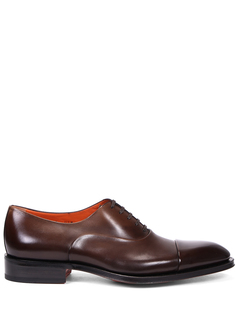 Оксфорды кожаные Santoni
