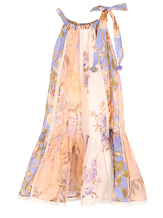 Сарафан хлопковый с принтом Zimmermann