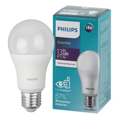 Лампочка Лампа светодиодная Philips E27 13W 4000K матовая 929002305287