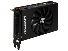 Видеокарта PowerColor AMD Radeon RX 6500 XT Fighter 4GB 2610Mhz PCI-E 4096Mb 18000Mhz 64 bit DP HDMI AXRX 6500XT 4GBD6-DH