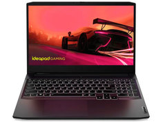 Ноутбук Lenovo IdeaPad Gaming 3 Gen 6 82K2002ARK (AMD Ryzen 5 5600H 3.3Ghz/16384Mb/512Gb SSD/nVidia GeForce RTX 3050 4096Mb/Wi-Fi/Bluetooth/Cam/15.6/1920x1080/DOS)