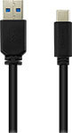 Кабель для зарядки и передачи данных Canyon USB Type C - USB 30 UC-4 1 м 3 А 45 мм черный CNE-USBC4B