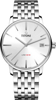 Швейцарские мужские часы в коллекции LINE 1919 Titoni