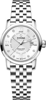 Швейцарские женские часы в коллекции Space Star Titoni