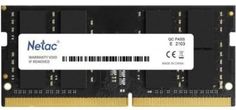 Модуль памяти SODIMM DDR5 8GB Netac NTBSD5N48SP-08 Basic PC5-38400 4800MHz CL40 1.1V