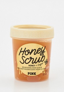 Скраб для тела Victorias Secret питательный, с медом и сахаром "Honey Scrub" серии PINK, 283 г