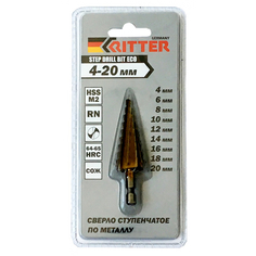 Ступенчатое сверло по металлу RITTER