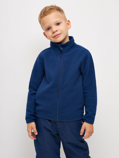Толстовка из флиса для мальчиков (синий, 110) Sela